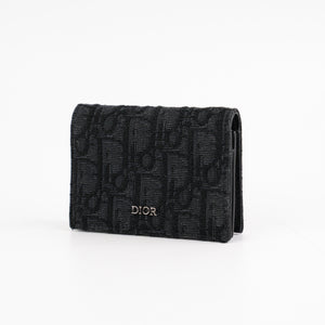 Dior Men SLG Business  Holder Oblique