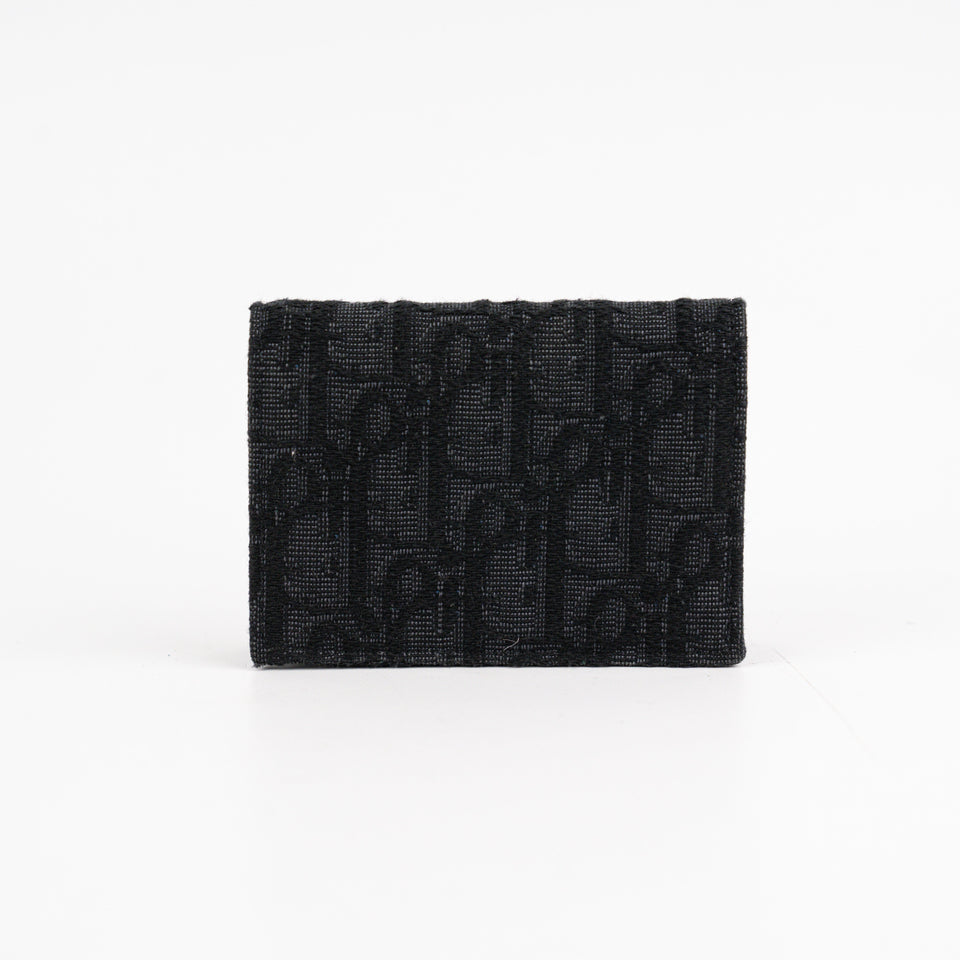 Dior Men SLG Business  Holder Oblique