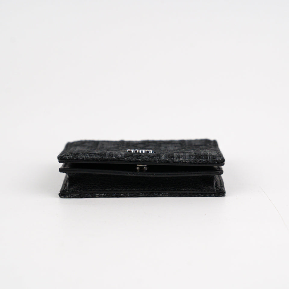 Dior Men SLG Business  Holder Oblique