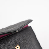 Dior Compact Wallet Black