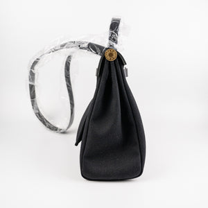 Hermes Herbag 31 Noir Canvas