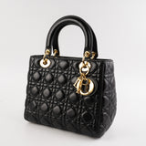 Dior Lady Dior Medium Black