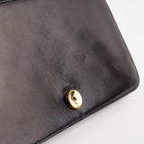 Chanel Vintage Flap Clutch Shoulder Bag Black