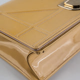Christian Dior Diorama Medium Patent Shoulder Bag Yellow