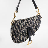Christian Dior Saddle Oblique Shoulder Bag