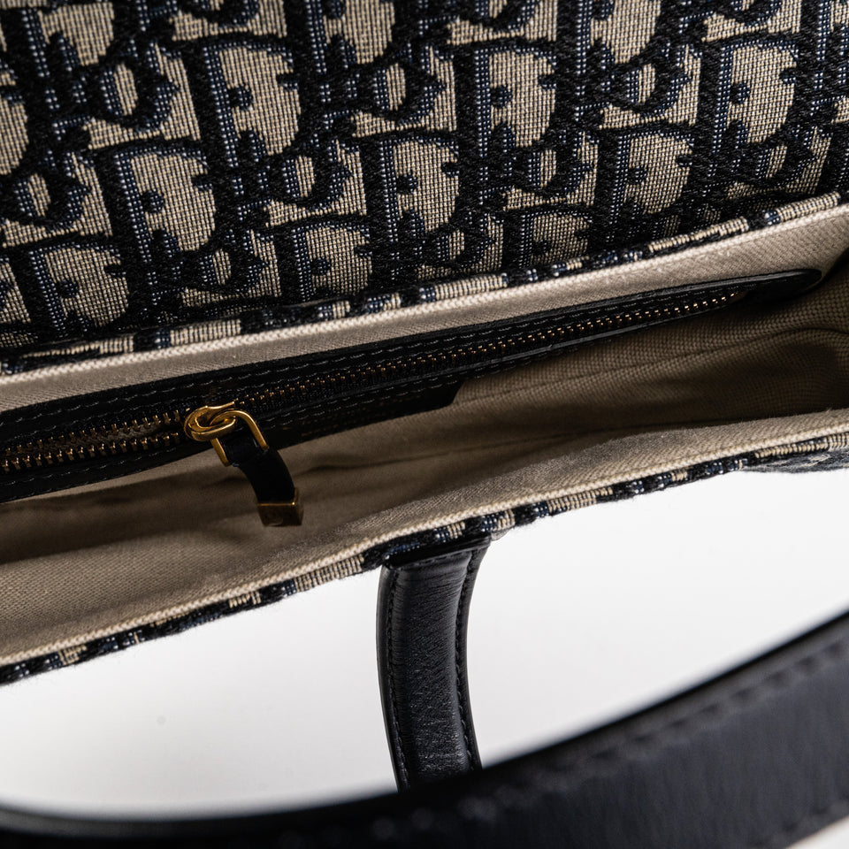 Christian Dior Saddle Oblique Shoulder Bag