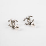 Chanel CC Logo Earrings