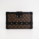 Louis Vuitton Petite Malle Monogram Clutch Bag