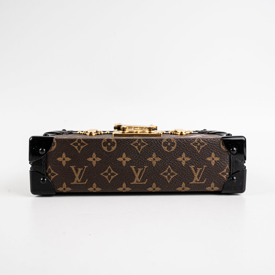 Louis Vuitton Petite Malle Monogram Clutch Bag