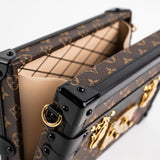 Louis Vuitton Petite Malle Monogram Clutch Bag