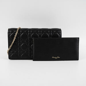 Christian Dior Lady Dior Pouch Black Crossbody Bag