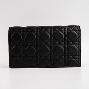 Christian Dior Lady Dior Pouch Black Crossbody Bag
