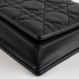Christian Dior Lady Dior Pouch Black Crossbody Bag