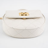 Chanel Mini Clutch with Chain White Crossbody Bag