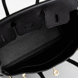 Hermes Birkin 25 Noir U stamp