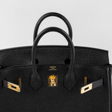 Hermes Birkin 25 Noir U stamp