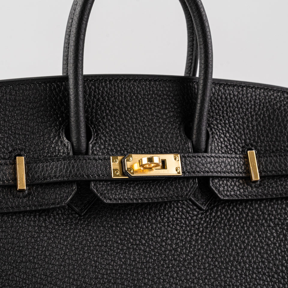 Hermes Birkin 25 Noir U stamp
