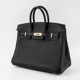 Hermes Birkin 25 Noir U stamp