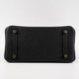 Hermes Birkin 25 Noir U stamp