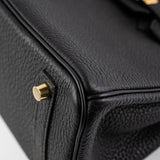 Hermes Birkin 25 Noir U stamp