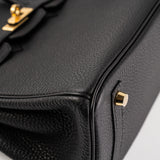 Hermes Birkin 25 Noir U stamp