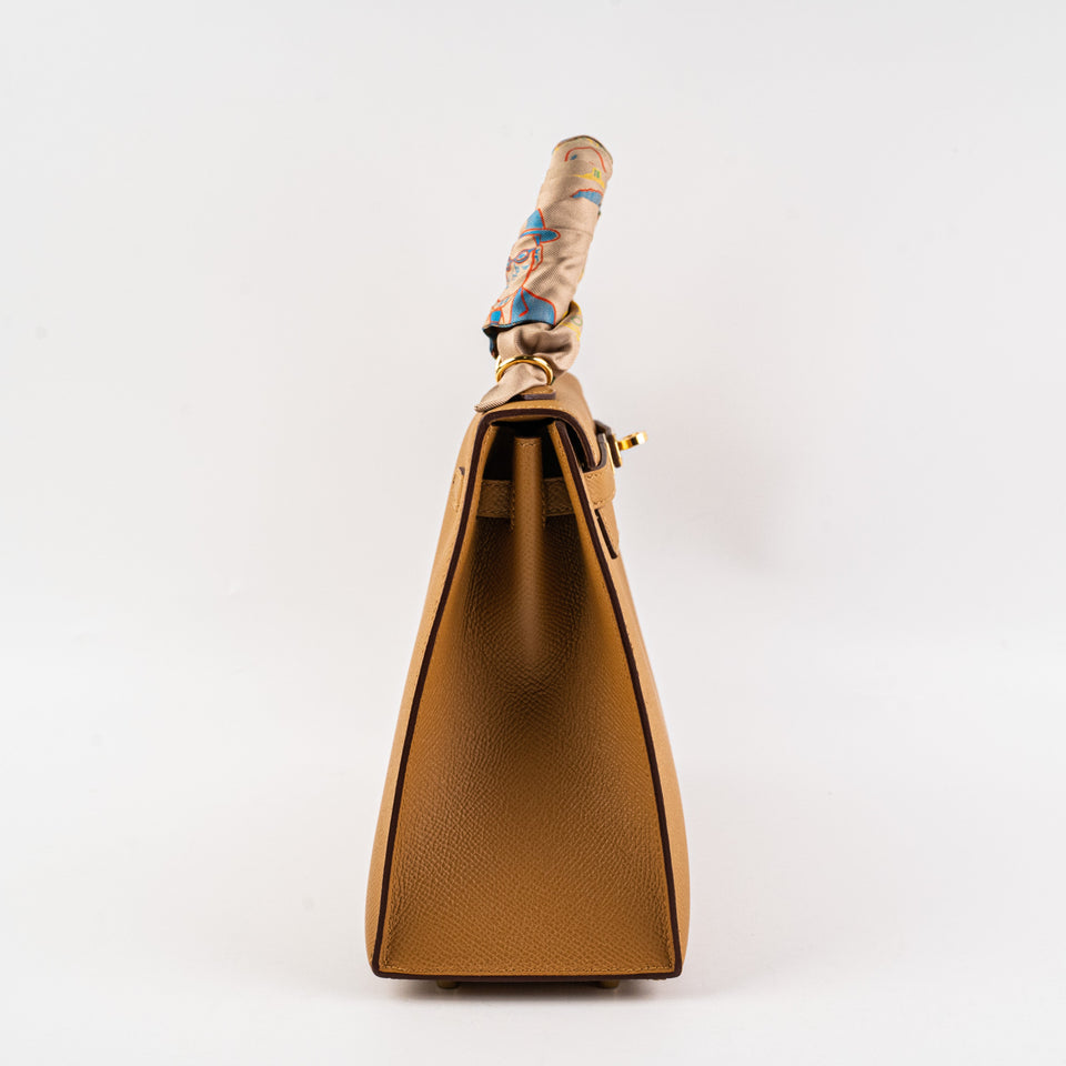 Hermes Kelly 25 Sesame Z Stamp 2021