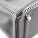 Hermes Birkin 30 Togo Black Noir D Stamp