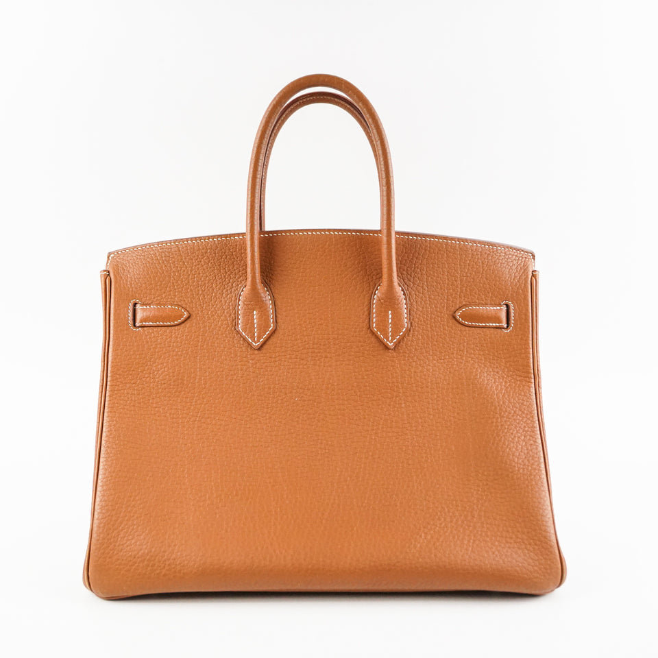 Hermes Birkin 35 Gold Stamp K Square (2007)