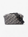 Christian Dior Lingot Duffle Black Oblique / Beige Canvas
