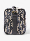 Christian Dior Lingot Duffle Black Oblique / Beige Canvas