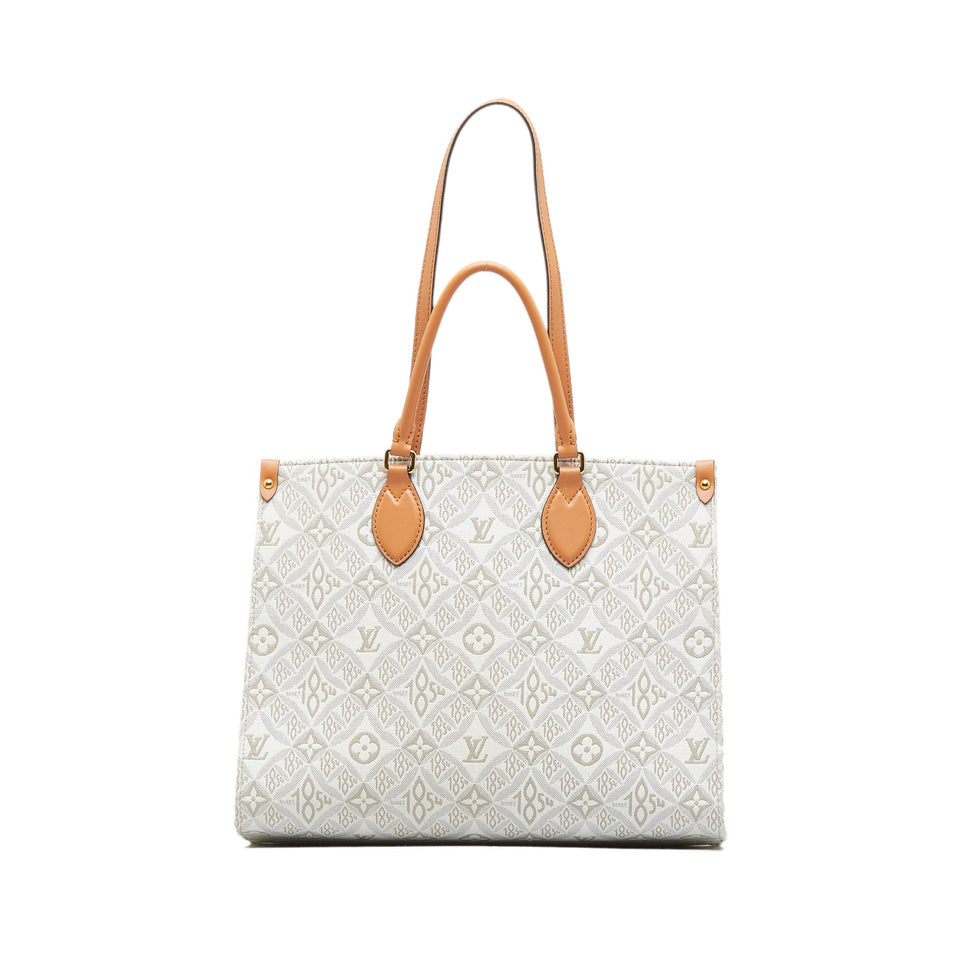 Louis Vuitton Since 1854 OntheGo MM Satchel Tote