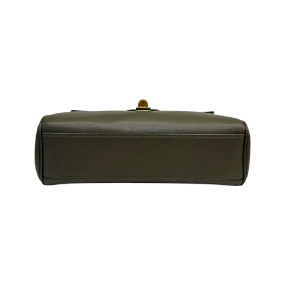 Teen 16 Crossbody Smooth Calfskin Army Green GHW