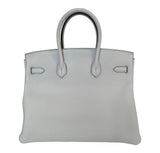 HermesBirkin 35 Bleu Pale Bag GHW