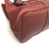 Hermes Tote Bag Canvas / leather Bordeaux Petite lettuce Women