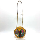 Gucci Shoulder Bag 550618 GG Supreme Canvas yellow GG flora webbing Women