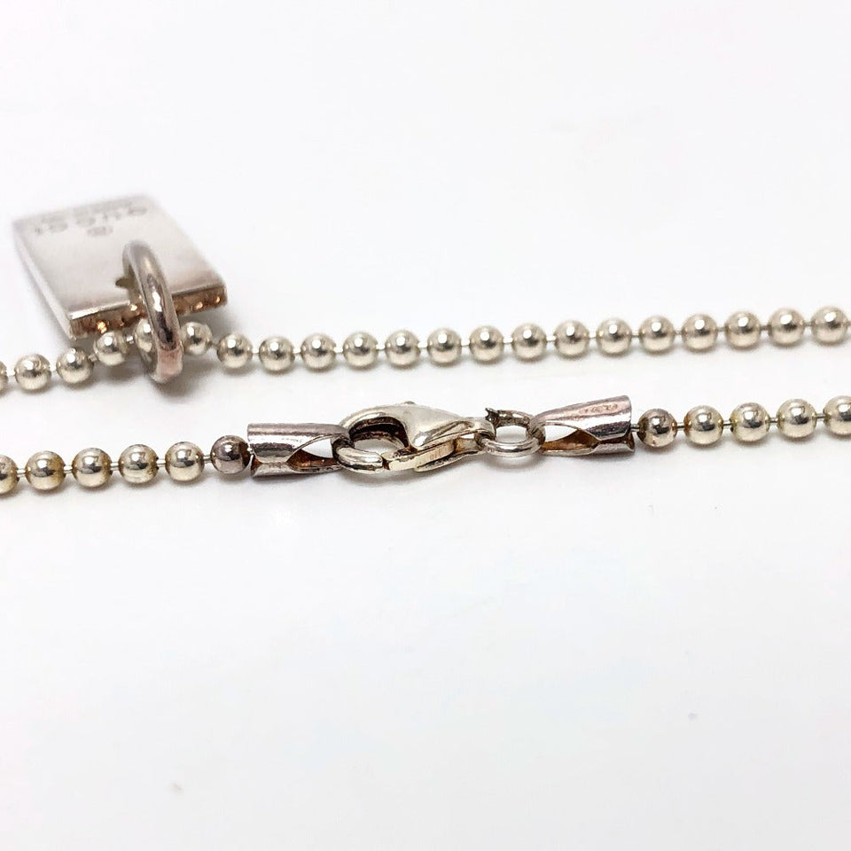 Gucci bracelet SV925 Silver logo tag