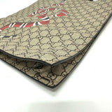 Gucci Handbag 450950 GG Supreme Canvas beige Kingsnake print GG Supreme mens