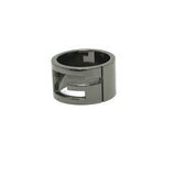 Gucci Ring metal Black Silver Branded Ring Women 14