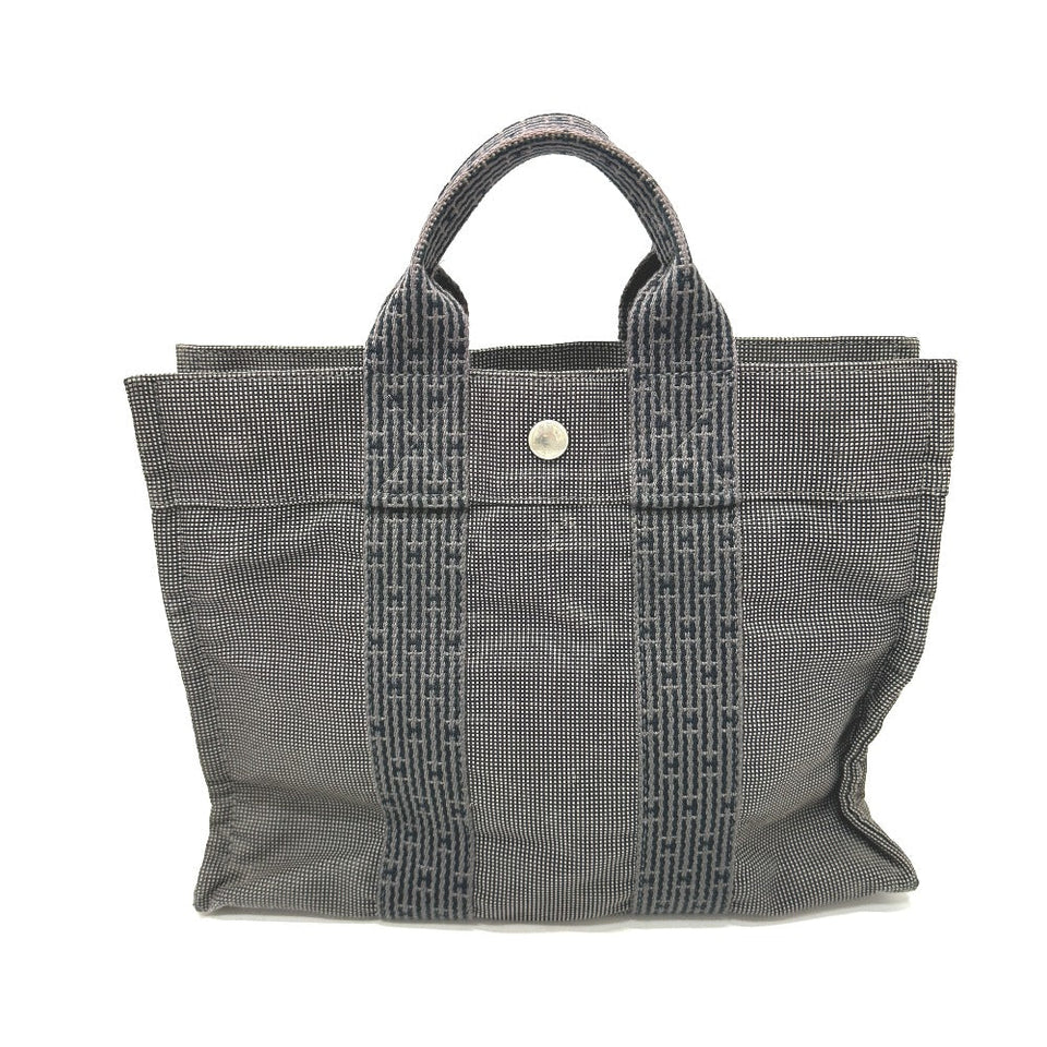 Hermes Handbag canvas gray Her Line Tote PM Women