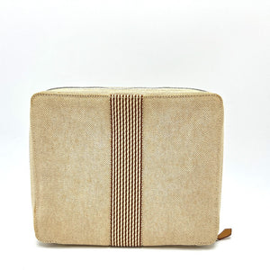 Hermes Pouch Tower ash Brown beige New Fool Toe