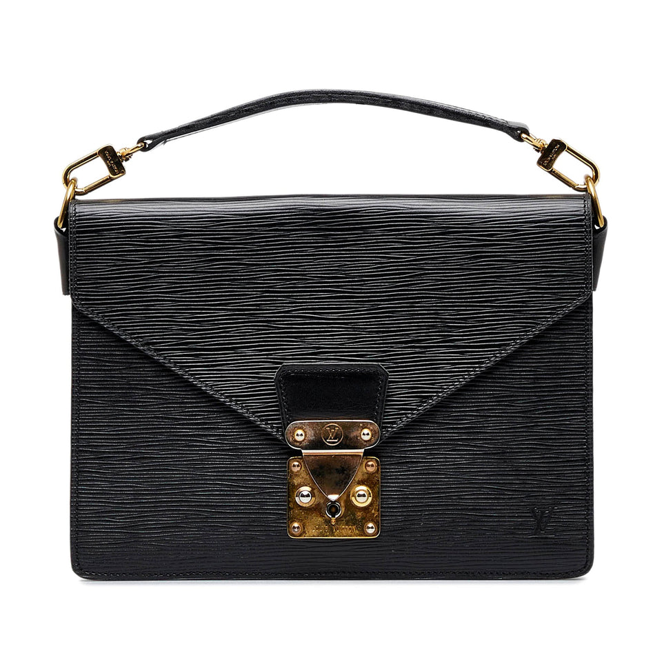 Louis Vuitton Epi Monceau Satchel Handbag
