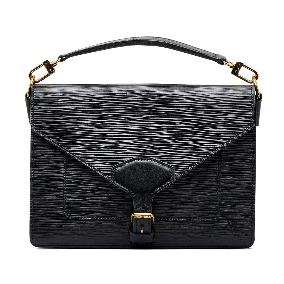Louis Vuitton Epi Monceau Satchel Handbag