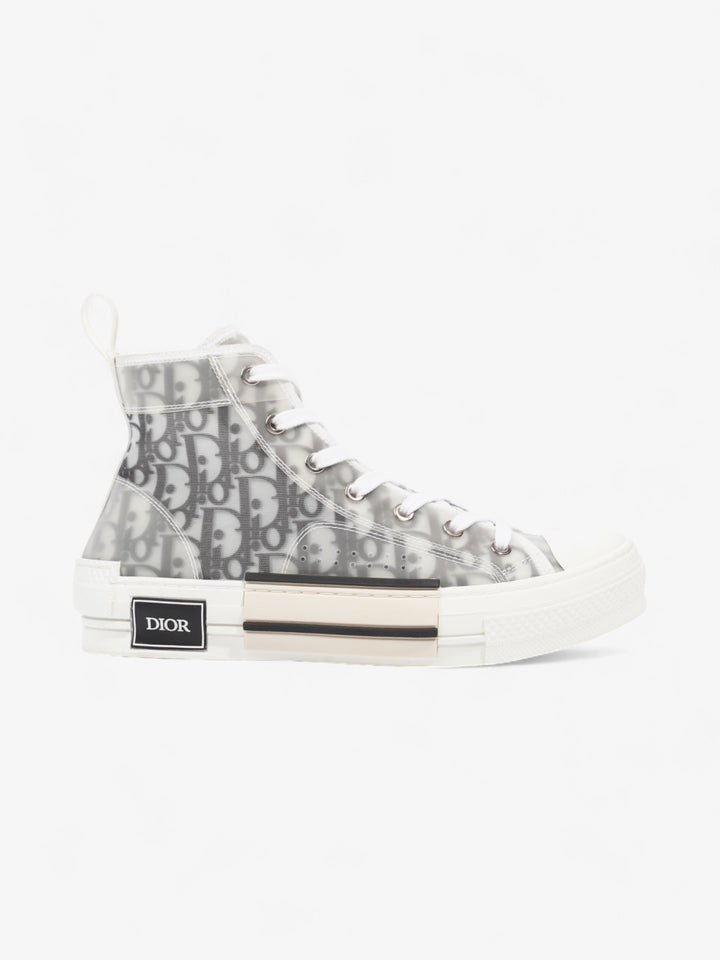 Christian Dior B23 High Top Black Oblique Canvas EU 40 UK 7