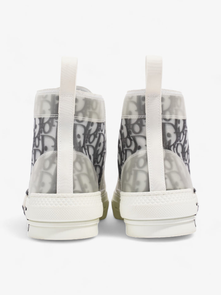 Christian Dior B23 High Top Black Oblique Canvas EU 40 UK 7
