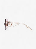 Christian Dior 30Montaigne Sunglasses Light Gold / Gradient Purple Acetate 135mm