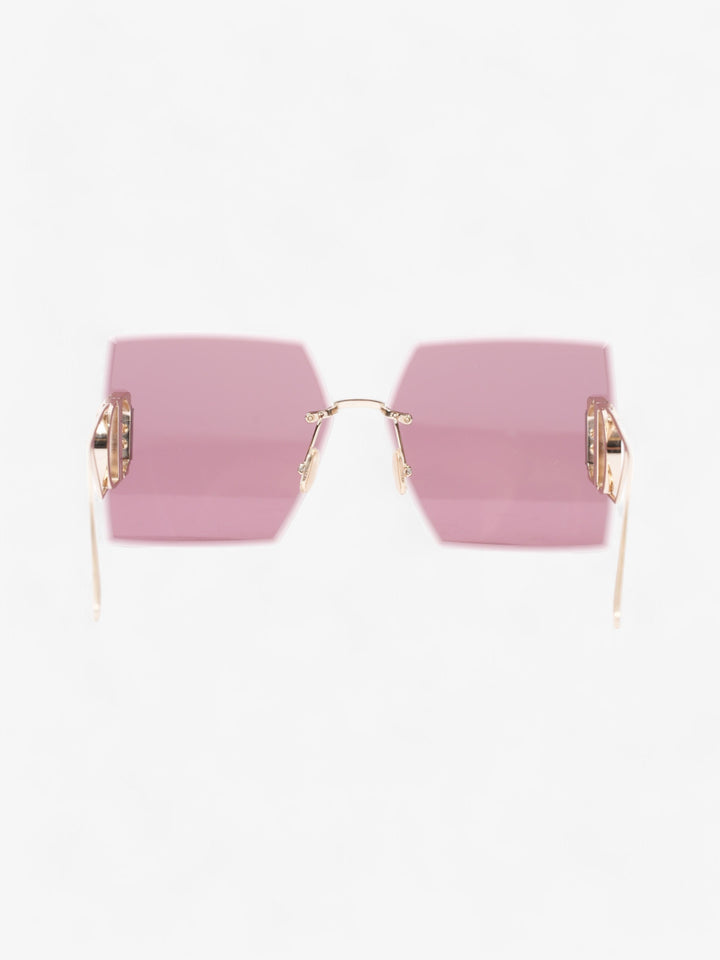 Christian Dior 30Montaigne Sunglasses Light Gold / Gradient Purple Acetate 135mm