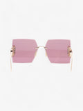 Christian Dior 30Montaigne Sunglasses Light Gold / Gradient Purple Acetate 135mm