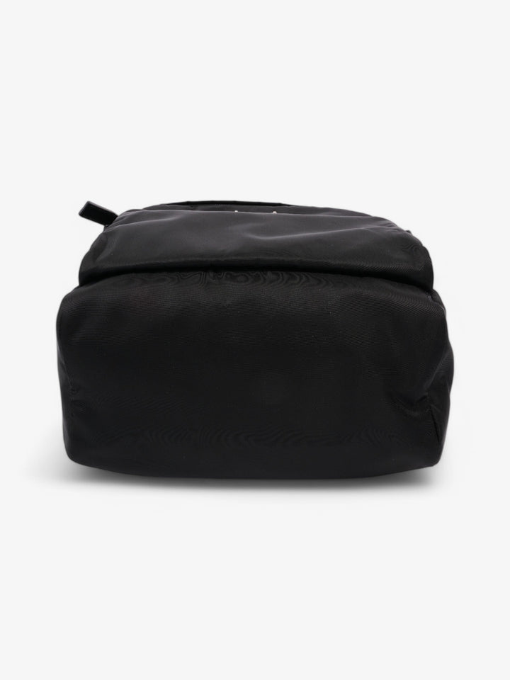 Prada Triangle Logo Backpack Black Re Nylon