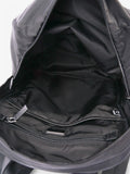 Prada Triangle Logo Backpack Black Re Nylon