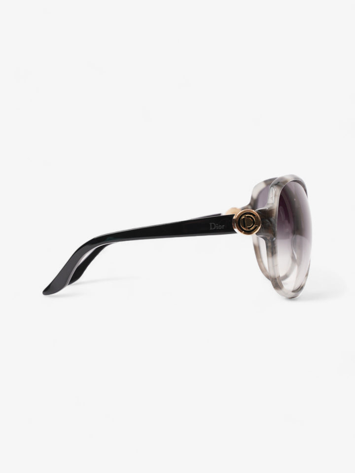 Christian Dior Sunglasses Black / Grey Acetate 120mm
